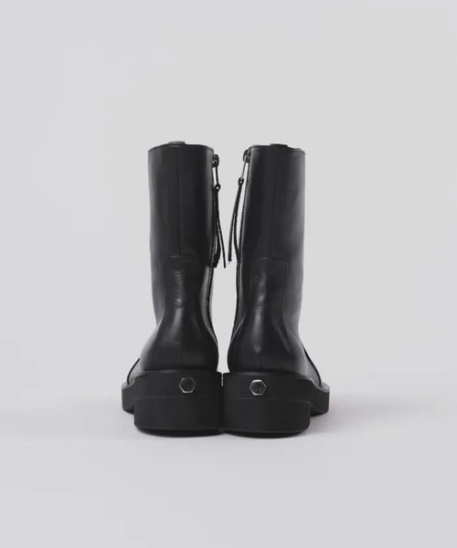 OUAT(オーユーエーティー)の「ASTRO ZIP BOOTS(ブーツ・メンズ・ブラック・41/42)」の4枚目の写真