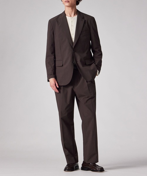 Paul Smith(ポールスミス)の「パフォーマンスストレッチ タックトラウザーズ / 263173 WTVTR03(スラックス・メンズ・ダークブラウン/ブラック・LARGE/MEDIUM/X-LARGE/SMALL/XX-LARGE)」の11枚目の写真