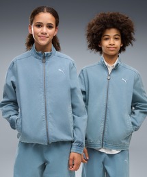 PUMA（プーマ）の「PUMA プーマ キッズ T7 リラックスド ウォッシュド ツイル トラックジャケッ（ブルゾン）」