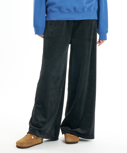 BILLABONG(ビラボン)の「BILLABONG ウィメンズ CUT VELOR WIDE LONG PANTS ロングパンツ 【2026年秋冬モデル】/ビラボンベロアロングパンツ(その他パンツ・レディース・ブルー系その他/ブラウン系その他/ブラック・MEDIUM)」の11枚目の写真