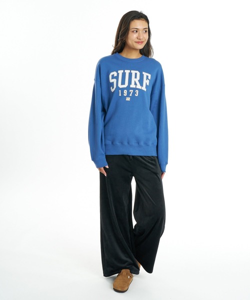 BILLABONG(ビラボン)の「BILLABONG ウィメンズ CUT VELOR WIDE LONG PANTS ロングパンツ 【2026年秋冬モデル】/ビラボンベロアロングパンツ(その他パンツ・レディース・ブルー系その他/ブラウン系その他/ブラック・MEDIUM)」の13枚目の写真