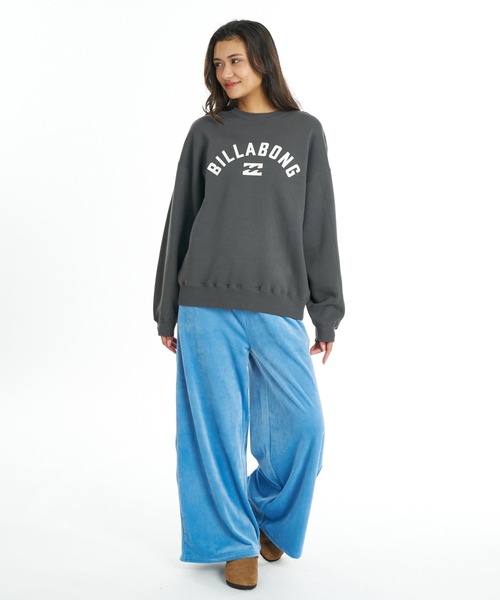 BILLABONG(ビラボン)の「BILLABONG ウィメンズ CUT VELOR WIDE LONG PANTS ロングパンツ 【2026年秋冬モデル】/ビラボンベロアロングパンツ(その他パンツ・レディース・ブルー系その他/ブラウン系その他/ブラック・MEDIUM)」の7枚目の写真