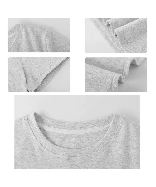 Carpe Diem(カルペディエム)の「シンプル クロップドTシャツ(Tシャツ/カットソー・レディース・ホワイト/ブラック/ライトグレー・FREE)」の19枚目の写真