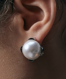 【IRIS 47】contour earring S/コントアー イヤリング S パール