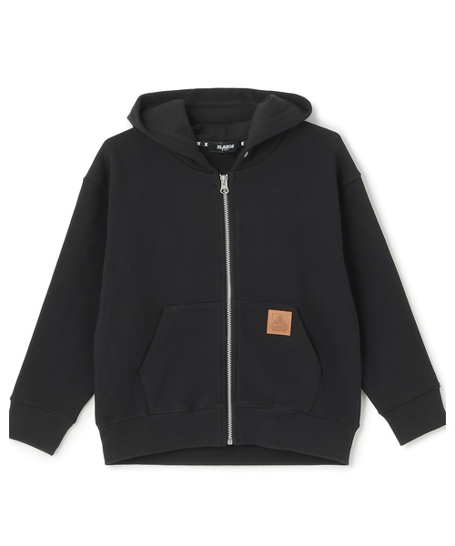 XLARGE KIDS(エクストララージキッズ)の「OGジップパーカ(パーカー・キッズ・ブラック/トップグレー・140cm/130cm/120cm/100cm/90cm/80cm/110cm)」の2枚目の写真