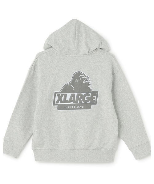 XLARGE KIDS(エクストララージキッズ)の「OGジップパーカ(パーカー・キッズ・ブラック/トップグレー・140cm/130cm/120cm/100cm/90cm/80cm/110cm)」の7枚目の写真