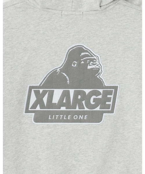 XLARGE KIDS(エクストララージキッズ)の「OGジップパーカ(パーカー・キッズ・ブラック/トップグレー・140cm/130cm/120cm/100cm/90cm/80cm/110cm)」の9枚目の写真