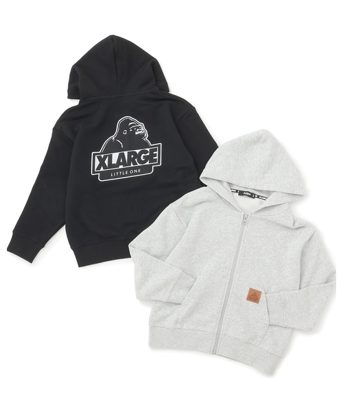 XLARGE KIDS(エクストララージキッズ)の「OGジップパーカ(パーカー・キッズ・ブラック/トップグレー・140cm/130cm/120cm/100cm/90cm/80cm/110cm)」の14枚目の写真