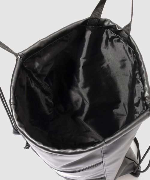 Dickies(ディッキーズ)の「【Dickies/ディッキーズ】ICON LOGO KNAPSACK / シンセティックレザー ナップサック(バックパック/リュック・メンズ・ブラック/ブラウン・FREE)」の6枚目の写真