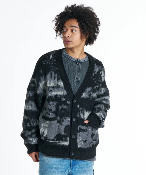 ELEMENT(エレメント)の「ELEMENT メンズ CARDIGAN KNIT セーター 【2026年秋冬モデル】/エレメントニットカーディガン(カーディガン/ボレロ・メンズ・ブラック・MEDIUM/LARGE/X-LARGE)」の5枚目の写真