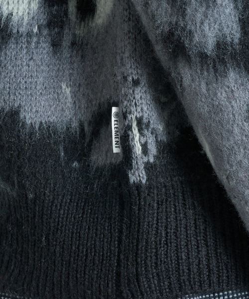 ELEMENT(エレメント)の「ELEMENT メンズ CARDIGAN KNIT セーター 【2026年秋冬モデル】/エレメントニットカーディガン(カーディガン/ボレロ・メンズ・ブラック・MEDIUM/LARGE/X-LARGE)」の9枚目の写真