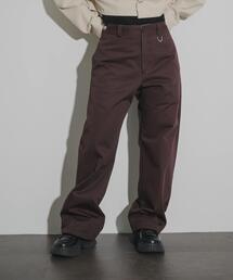 ザ グッドランド マーケット TUCK WIDE TWILL PANTS