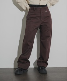 ザ グッドランド マーケット TUCK WIDE TWILL PANTS