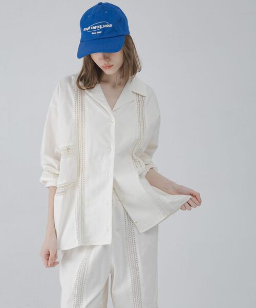 URBAN RESEARCH Sonny Label（アーバンリサーチサニーレーベル）の「エンブロイダリーロゴキャップ（キャップ・レディース・バーガンディー/ネイビー/ブルー・ONE）」の5枚目の写真