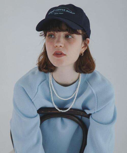 URBAN RESEARCH Sonny Label（アーバンリサーチサニーレーベル）の「エンブロイダリーロゴキャップ（キャップ・レディース・バーガンディー/ネイビー/ブルー・ONE）」の13枚目の写真