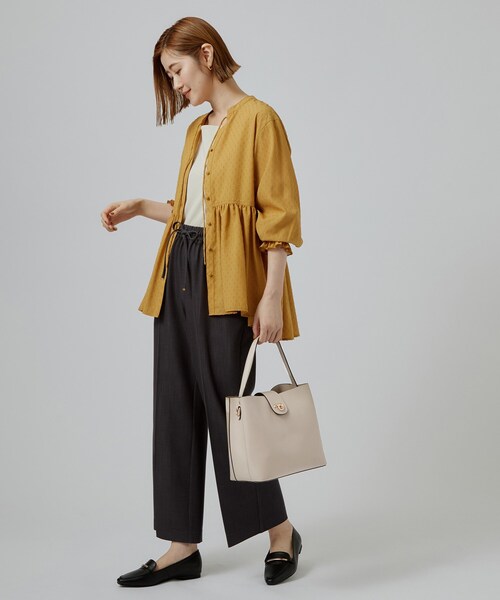 grove(グローブ)の「【人間工学】ベルトオコシダブルショルダー(ショルダーバッグ・レディース・ブラウン系8/ワイン系2/ブラック/モスグリーン系7/ライトグレー/ブラウン系その他・00)」の8枚目の写真