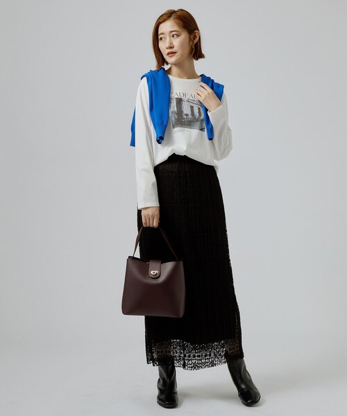 grove(グローブ)の「【人間工学】ベルトオコシダブルショルダー(ショルダーバッグ・レディース・ブラウン系8/ワイン系2/ブラック/モスグリーン系7/ライトグレー/ブラウン系その他・00)」の16枚目の写真