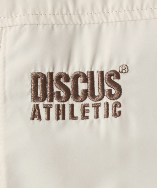 DISCUS(ディスカス)の「DISCUS/ディスカス オーバーサイズ 裏配色 ワンポイント刺繍 ダブルジップ ドローコード ファイバーダウン パデッドジャケット パファージャケット 中綿ジャケット(ダウンジャケット/コート・メンズ・オフホワイト/ブラウン/ブラック/ネイビー・M/L/XL)」の22枚目の写真