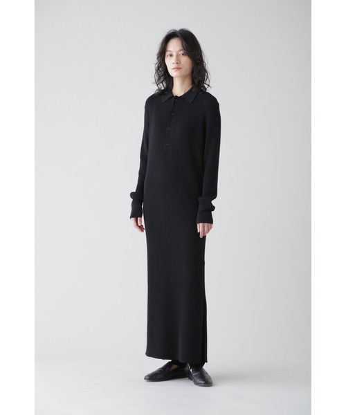 セール】YLEVE / HIGH TWIST FINE WOOL KN OP（ワンピース）｜YLEVE