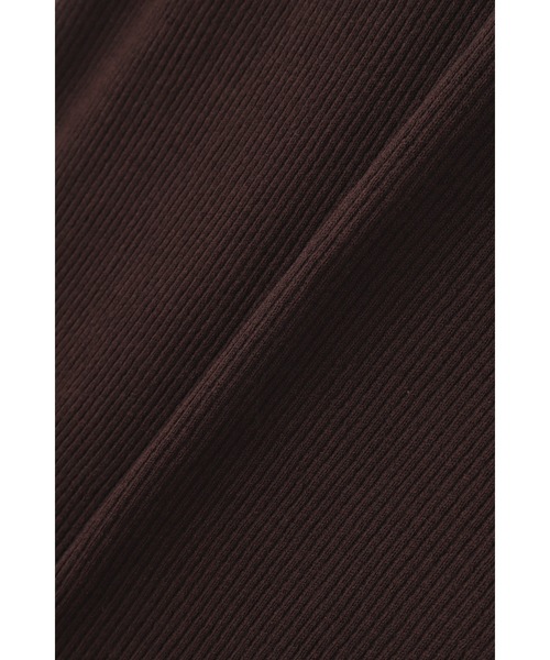 YLEVE(イレーヴ)の「YLEVE / HIGH TWIST FINE WOOL KN OP(ワンピース・レディース・ブルー/ブラウン/ブラック・1)」の6枚目の写真