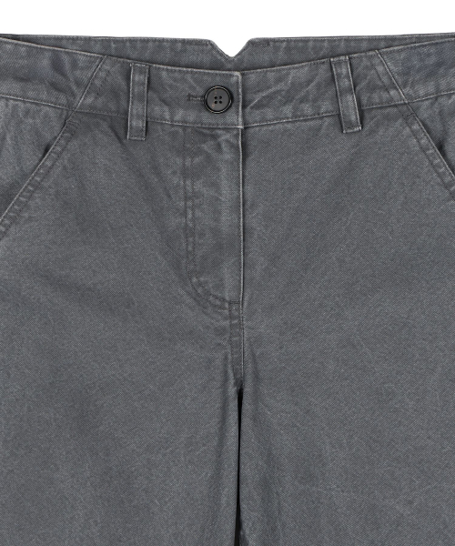 ERA(エラ)の「WOMEN ERA ウォッシュドフレアワークパンツ - ヴィンテージグレー(その他パンツ・レディース・その他・SMALL/MEDIUM)」の9枚目の写真