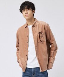 ストレッチ コーデュロイ シャツ