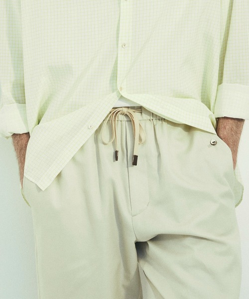 THE TOKYO(ザトウキョウ)の「【SILKα/シルクアルファ】SILK α Chino Trouther(スラックス・メンズ・ブラック/ベージュ・48/46)」の6枚目の写真