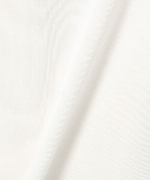 SHIPS(シップス)の「【SHIPS別注】assiette:〈手洗い可能〉ヴィンテージ 天竺 長袖(Tシャツ/カットソー・レディース・ホワイト/ブラック・ONE SIZE)」の7枚目の写真