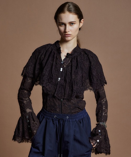 maison special ボレロ 26WINTER PRE-ORDER】Bolero Set Lace Cardigan/ボレロセットレース