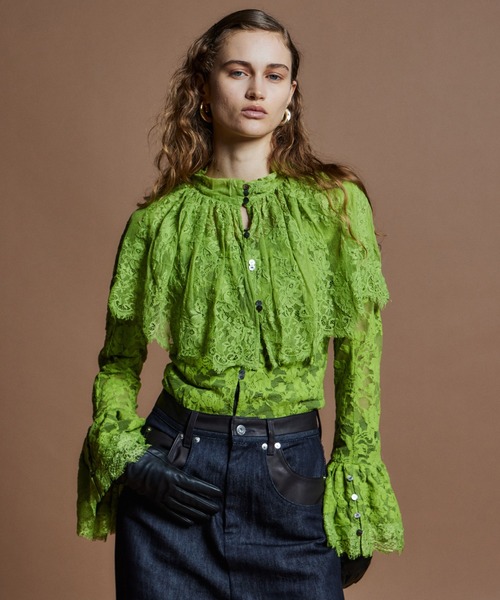 26WINTER PRE-ORDER】Bolero Set Lace Cardigan/ボレロセットレース