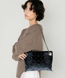 LE VERNIS（ル・ベルニ）の「LE VERNIS(ル・ベルニ)【オケージョン対応】Eyelet 2way bag（ショルダーバッグ）」