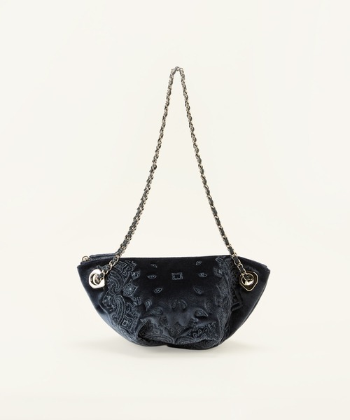 LE VERNIS(ル・ベルニ)の「LE VERNIS(ル・ベルニ)Eyelet 2way bag(ショルダーバッグ・レディース・ブラック/ネイビー・FREE)」の17枚目の写真