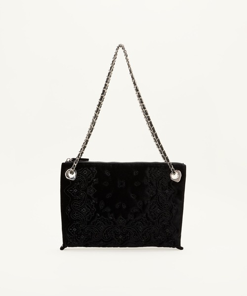 LE VERNIS(ル・ベルニ)の「LE VERNIS(ル・ベルニ)Eyelet 2way bag(ショルダーバッグ・レディース・ブラック/ネイビー・FREE)」の15枚目の写真