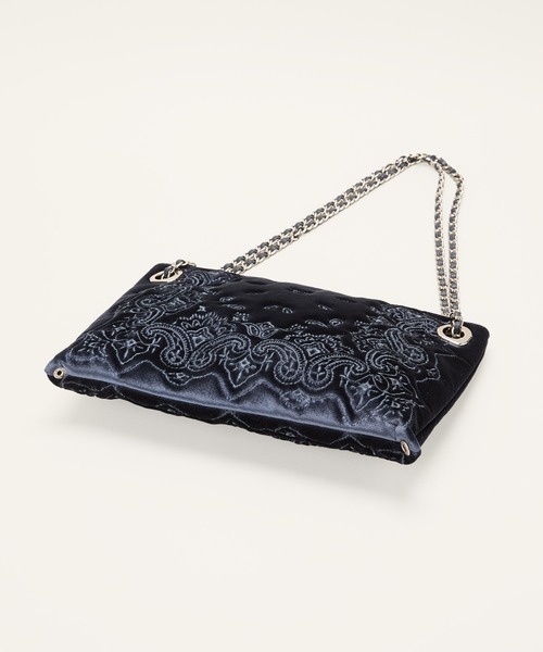 LE VERNIS(ル・ベルニ)の「LE VERNIS(ル・ベルニ)Eyelet 2way bag(ショルダーバッグ・レディース・ブラック/ネイビー・FREE)」の20枚目の写真