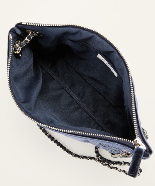 LE VERNIS(ル・ベルニ)の「LE VERNIS(ル・ベルニ)Eyelet 2way bag(ショルダーバッグ・レディース・ブラック/ネイビー・FREE)」の22枚目の写真