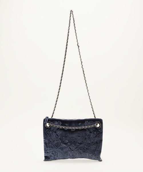 LE VERNIS(ル・ベルニ)の「LE VERNIS(ル・ベルニ)Eyelet 2way bag(ショルダーバッグ・レディース・ブラック/ネイビー・FREE)」の21枚目の写真