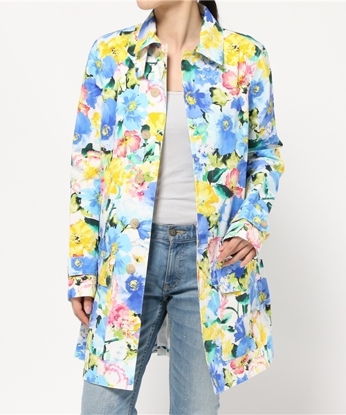 フローラルプリント コットン カバーオール ラルフローレン　フローラルプリント コットン カバーオール