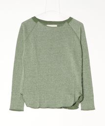 v::room�i���B���[���j�́u�yV::ROOM �z�u�C ���[��/ melange gauze fleece l/s pullover�i�X�E�F�b�g�j�v