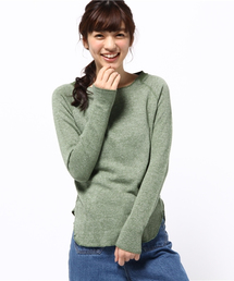 【V::ROOM 】ブイ ルーム/ melange gauze fleece l/s pullover