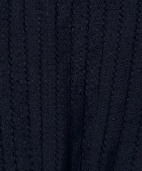 green label relaxing（グリーンレーベルリラクシング）の「【KIDS】コットン ドビーストライプ フリル◆（シャツ/ブラウス・キッズ・ホワイト/ネイビー・105/135/125/115）」の6枚目の写真