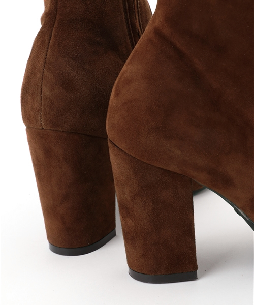 SLY（スライ）の「LEATHER FITTED SHORT BOOTS（ブーツ・レディース・ブラック/ブラウン・LARGE/SMALL/MEDIUM）」の10枚目の写真