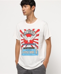 ORGANIC TEE GYPSY STORE WHITE | ティー ジプシーストア ホワイト/Tシャツ/Monro/モンロ