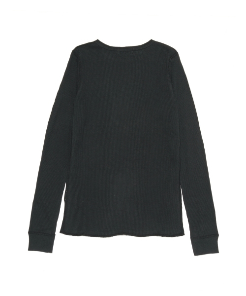 BEAMS BOY（ビームスボーイ）の「◎BEAMS BOY / サーマル無地クルーネック（Tシャツ/カットソー・レディース・ホワイト/ライトグレー/ブラック/レッド系その他/グリーン系その他/ナチュラル/ネイビー/ワイン/グリーン/インディゴブルー/レッド・ONE SIZE）」の19枚目の写真