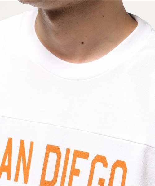 JACKROSE(ジャックローズ)の「GW・フットボール7ブTシャツ(Tシャツ/カットソー・メンズ・エンジ/ベージュ/ホワイト/ブラック/ネイビー・M/L)」の11枚目の写真