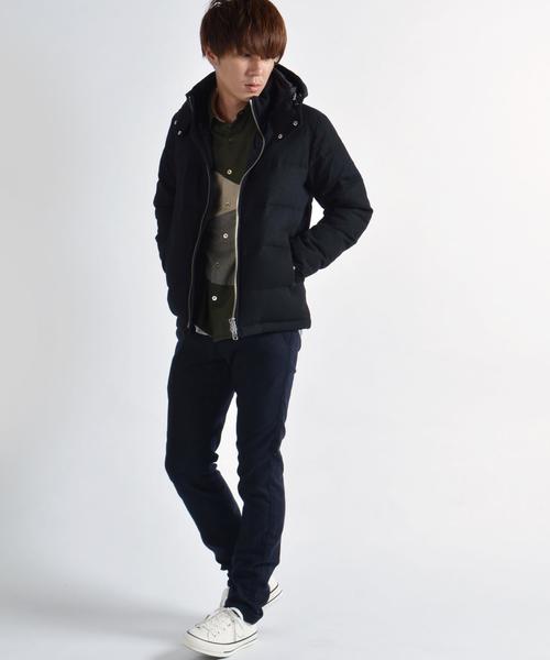 SHIPS JET BLUE（シップスジェットブルー）の「SHIPS JET BLUE: ウールユース スラックスパンツ■（スラックス・メンズ・グレー/チャコールグレー/ネイビー/オリーブ・MEDIUM/SMALL/X-LARGE/LARGE）」の14枚目の写真