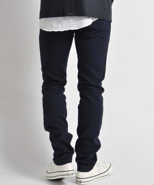 SHIPS JET BLUE（シップスジェットブルー）の「SHIPS JET BLUE: ウールユース スラックスパンツ■（スラックス・メンズ・グレー/チャコールグレー/ネイビー/オリーブ・MEDIUM/SMALL/X-LARGE/LARGE）」の7枚目の写真