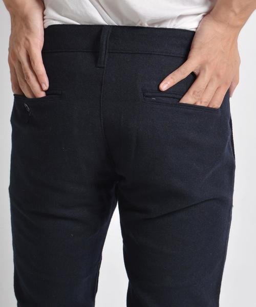 SHIPS JET BLUE（シップスジェットブルー）の「SHIPS JET BLUE: ウールユース スラックスパンツ■（スラックス・メンズ・グレー/チャコールグレー/ネイビー/オリーブ・MEDIUM/SMALL/X-LARGE/LARGE）」の12枚目の写真