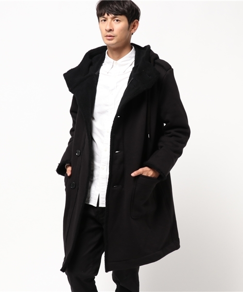 HYSTERIC GLAMOUR（ヒステリックグラマー）の「パイルボア JK（ムートンコート・メンズ・カーキ/ブラック・SMALL/MEDIUM/LARGE）」の12枚目の写真