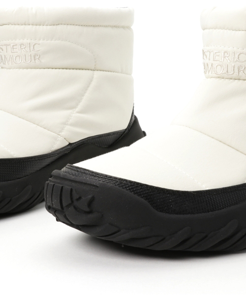HYSTERIC GLAMOUR(ヒステリックグラマー)の「PRIMALOFT スノーブーツ(ブーツ・レディース・ホワイト/ネイビー/ブラック・23.5cm/24.5cm)」の6枚目の写真