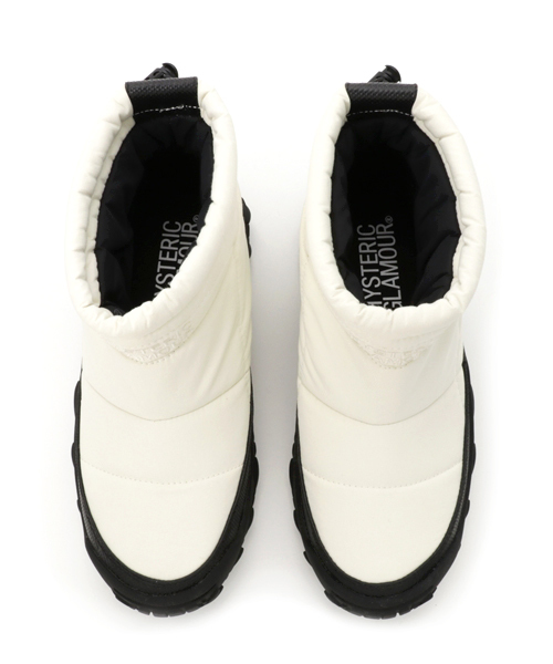 HYSTERIC GLAMOUR(ヒステリックグラマー)の「PRIMALOFT スノーブーツ(ブーツ・レディース・ホワイト/ネイビー/ブラック・23.5cm/24.5cm)」の9枚目の写真